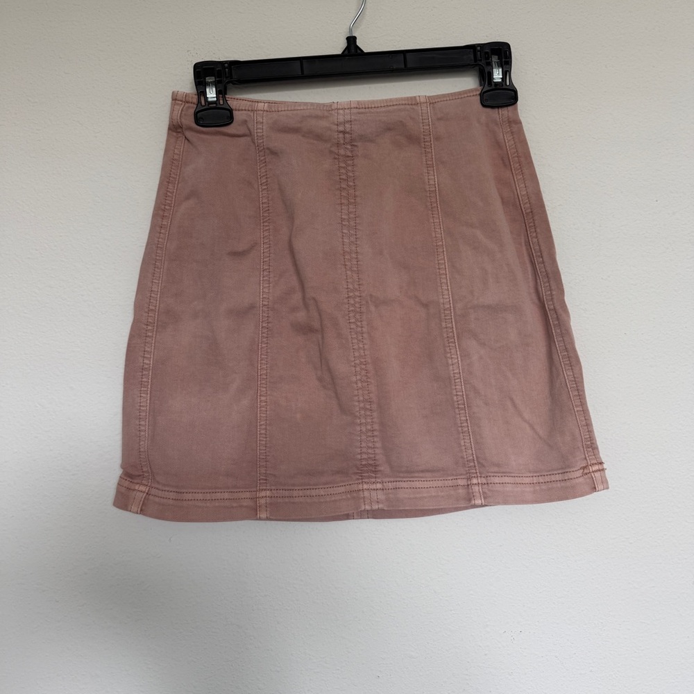 Kendall & Kylie Dusty Blush Pink Mini Skirt